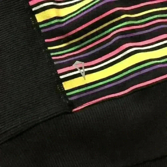 IVIVVA By Lululemon Girls  Striped Hoodie Zip Jacket Multicolor See Measurements - Picture 8 of 8